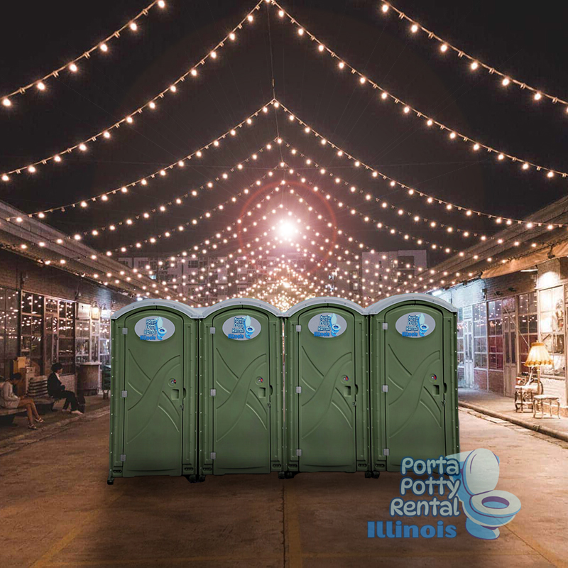 Illinois portable toilet rental